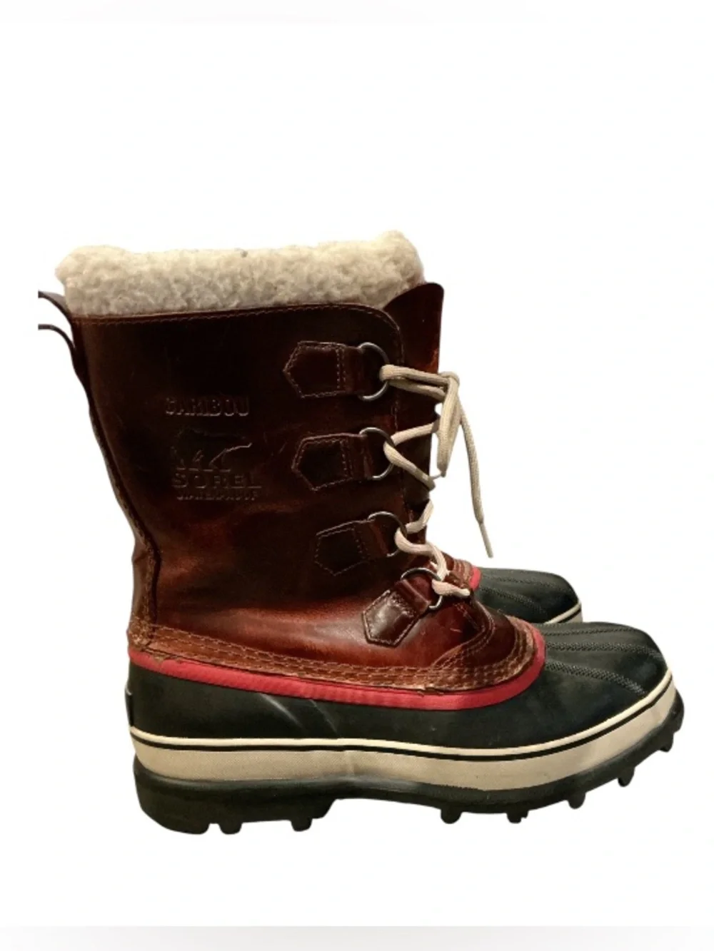 Authentic Sorel signature designer Caribu waterproof winter boots sz men's 8